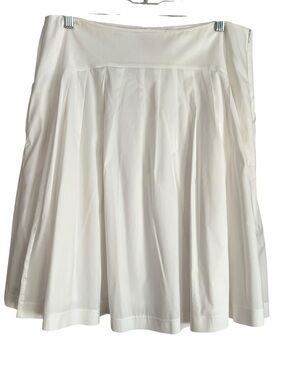 LaVia 18 Pleated Side Zip Fully Lined Skirt Size U.S. 12 (IT 46)